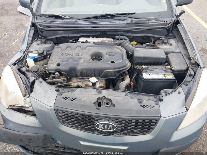 2007 Kia Rio Lx VIN: KNADE123876267830 Lot: 45159232