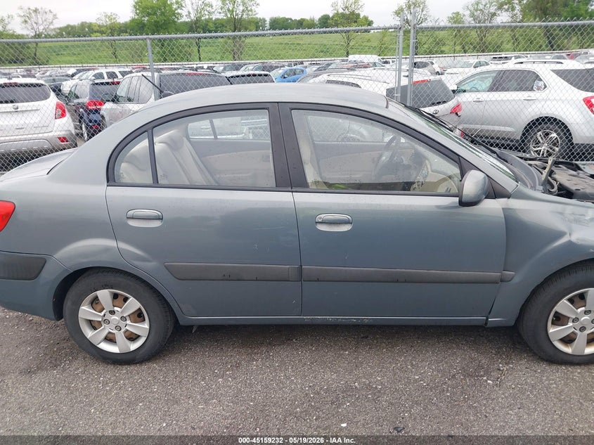 2007 Kia Rio Lx VIN: KNADE123876267830 Lot: 45159232