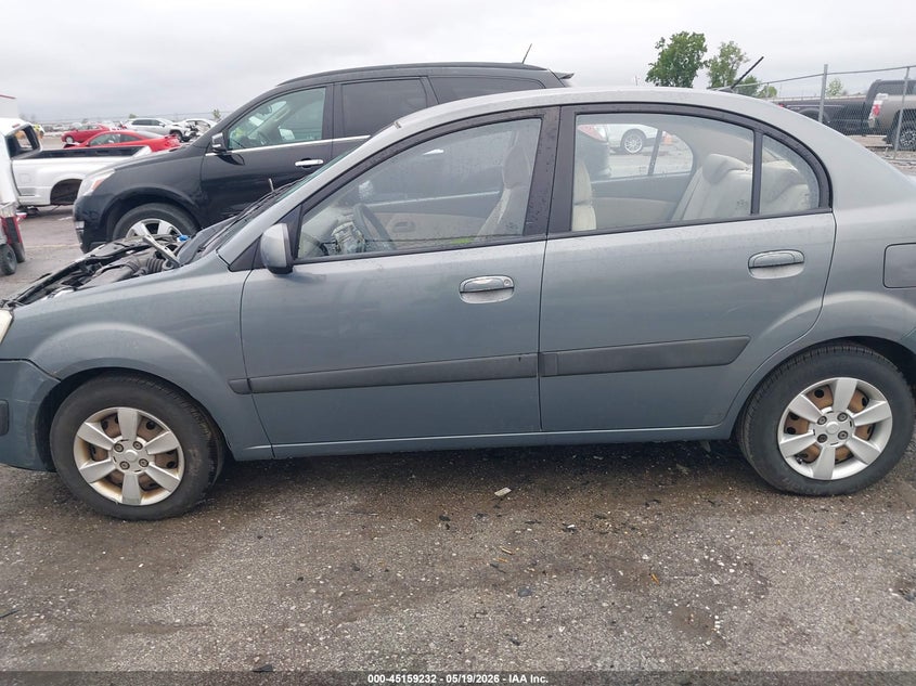 2007 Kia Rio Lx VIN: KNADE123876267830 Lot: 45159232