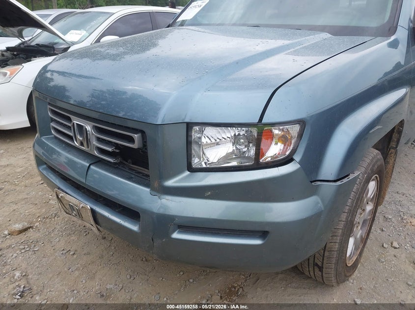 2006 Honda Ridgeline Rts VIN: 2HJYK164X6H561402 Lot: 45159258