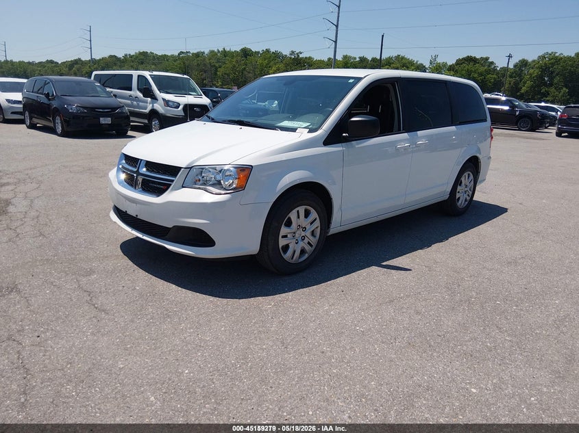 Vin: 2c4rdgbgxjr296506, lot: 45656943, dodge grand caravan se 20182