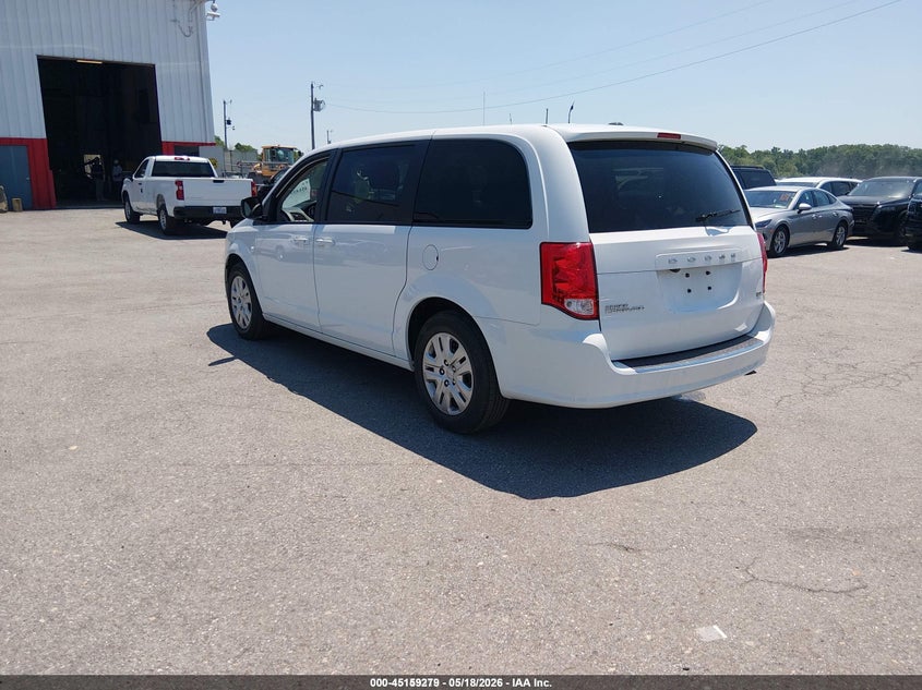 Vin: 2c4rdgbgxjr296506, lot: 45656943, dodge grand caravan se 20183