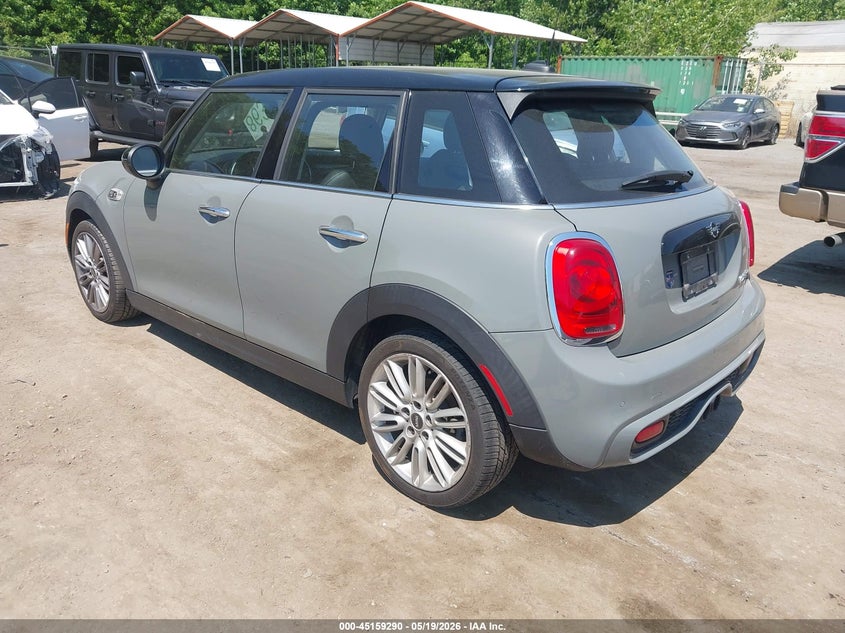 Vin: wmwxu3c55k2h87417, lot: 45656954, mini hardtop cooper s 20193