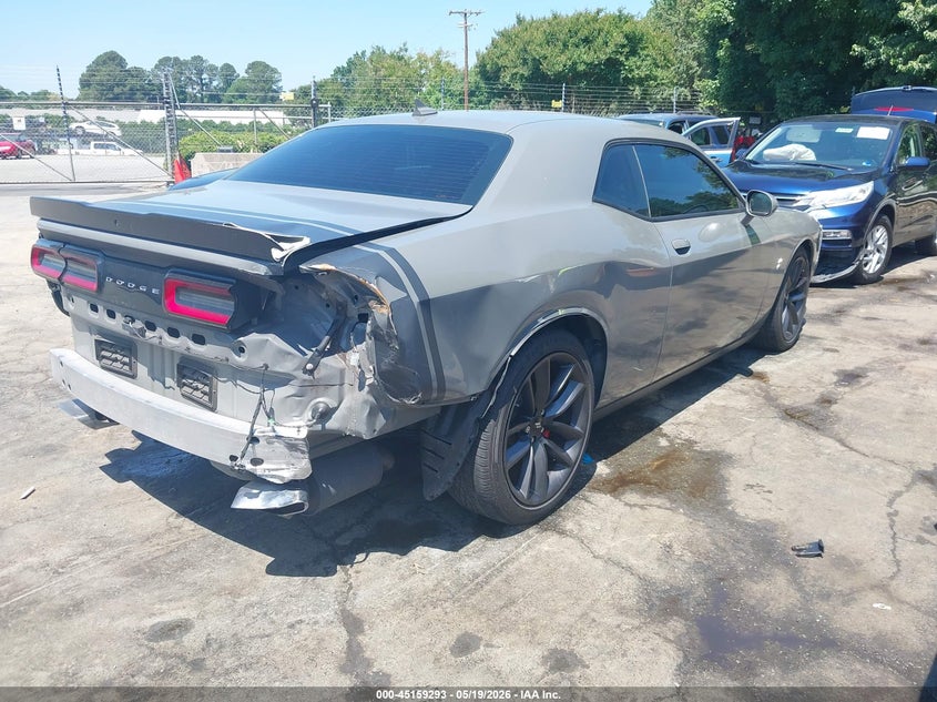 Vin: 2c3cdzfjxkh549505, lot: 45656957, dodge challenger r/t scat pack 20194