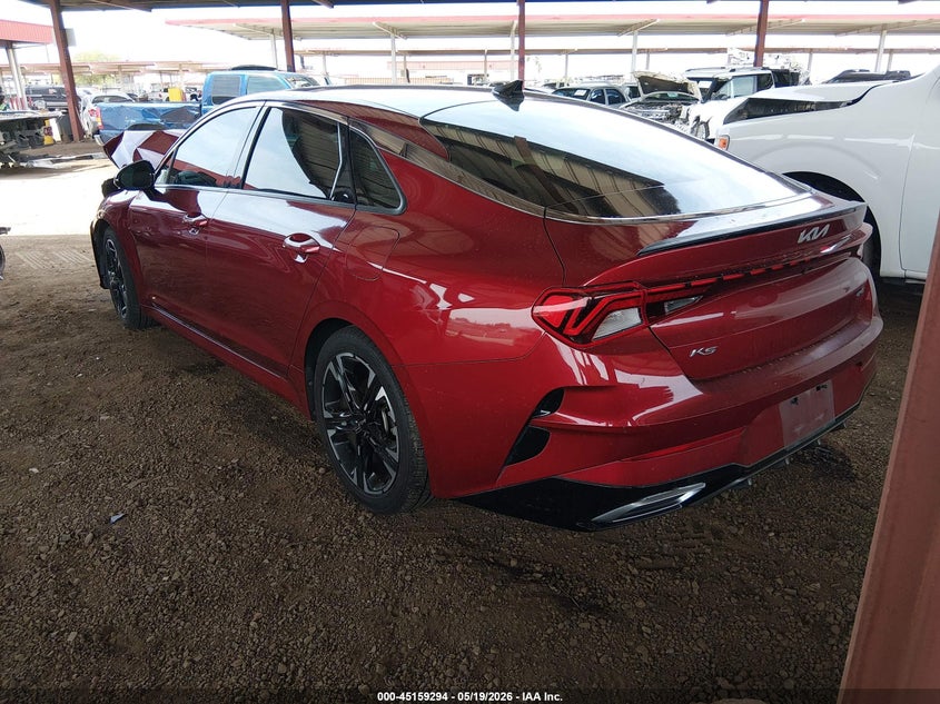 Vin: 5xxg64j2xng085150, lot: 45656958, kia k5 gt-line 20223