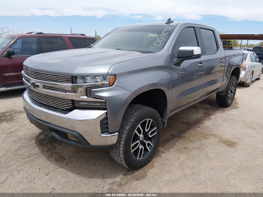 Vin: 3gcpwced4lg113119, lot: 45656962, chevrolet silverado 1500 2wd  short bed lt 20202