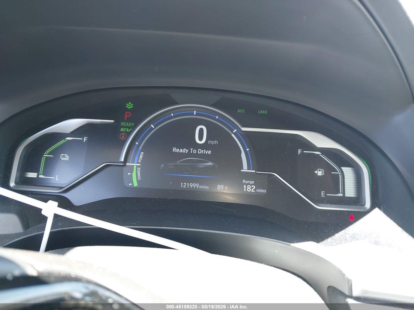 2018 Honda Clarity Plug-In Hybrid Touring VIN: JHMZC5F32JC016924 Lot: 45159320