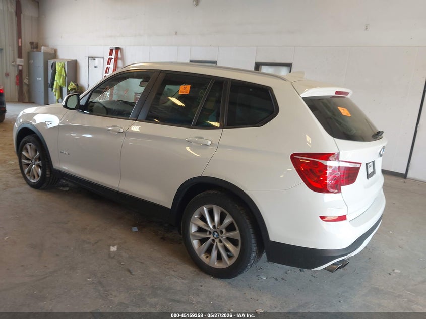 Vin: 5uxwx9c38h0w72544, lot: 45657021, bmw x3 xdrive28i 20173