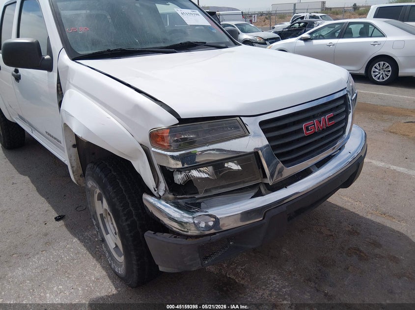 2004 GMC Canyon Sle VIN: 1GTDT136848138116 Lot: 45159398
