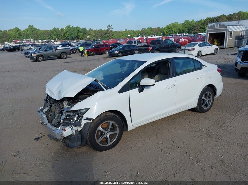 2015 HONDA CIVIC auction photo 2