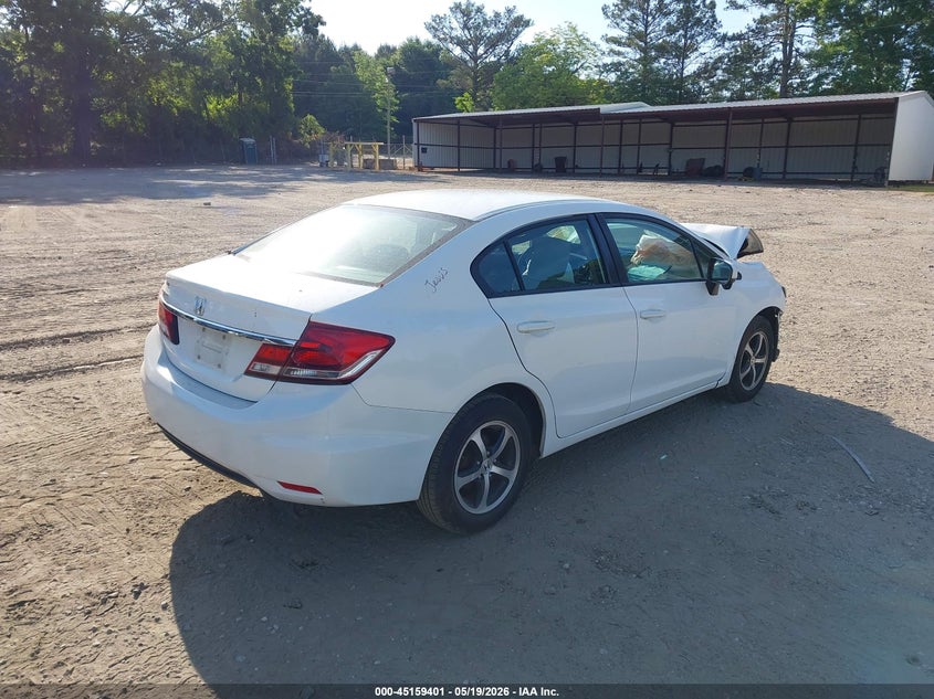 2015 HONDA CIVIC auction photo 4