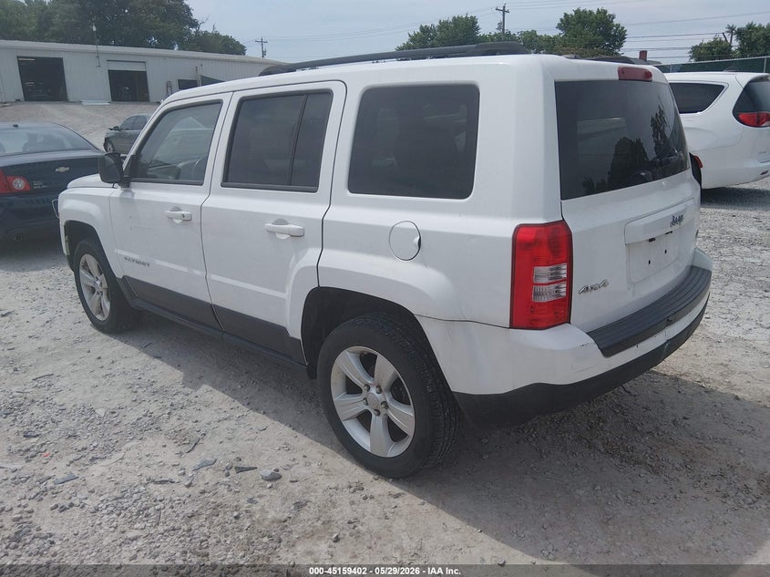 Vin: 1c4njrfb8dd114701, lot: 45657066, jeep patriot latitude 20133