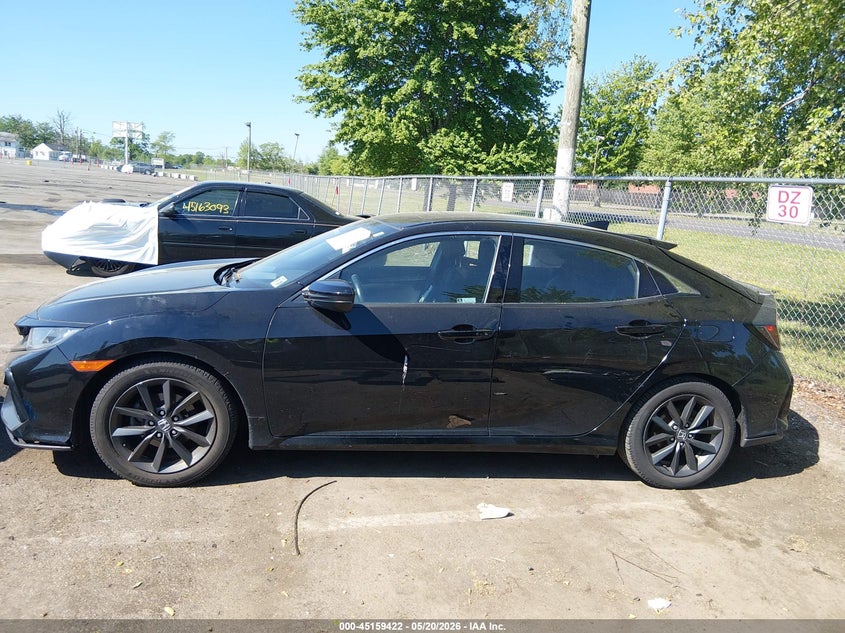 VIN SHHFK7H65MU419604 2021 HONDA CIVIC EX
