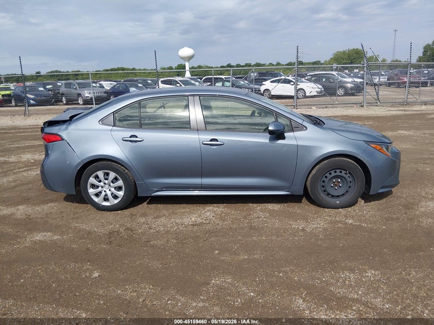 VIN JTDEPMAE9N3001639 2022 TOYOTA COROLLA LE