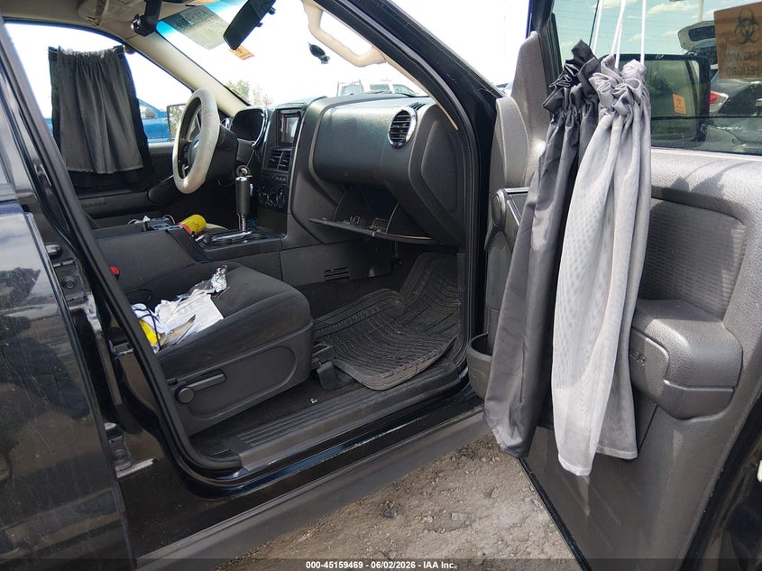 1FMEU7DE7AUB03608 2010 Ford Explorer 4.0 Xlt black