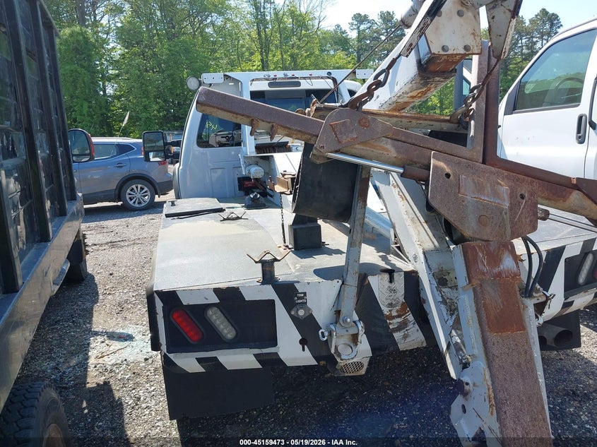 2015 Ford F550 F-550 Chassis Xl white Lot 111045159473 Vin 1FDUF5HT0FEB04992
