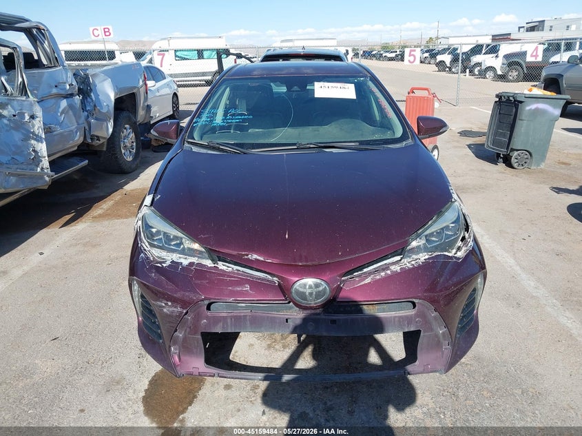 VIN 5YFBURHE4HP594899 2017 TOYOTA COROLLA SE SPECIAL EDITION