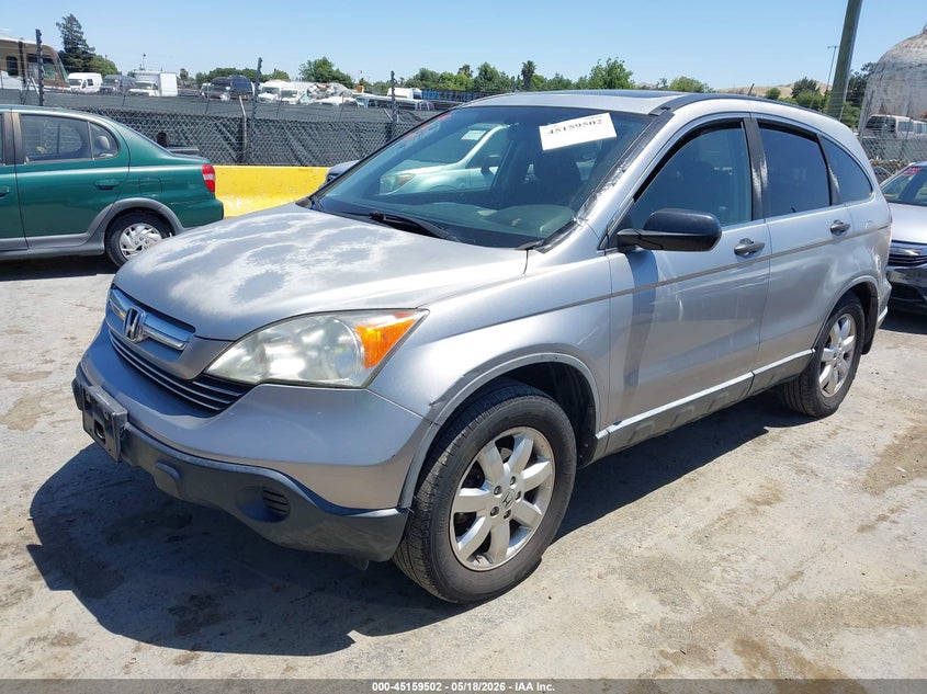 2007 Honda Cr-V Ex JHLRE48507C080086 photo 1