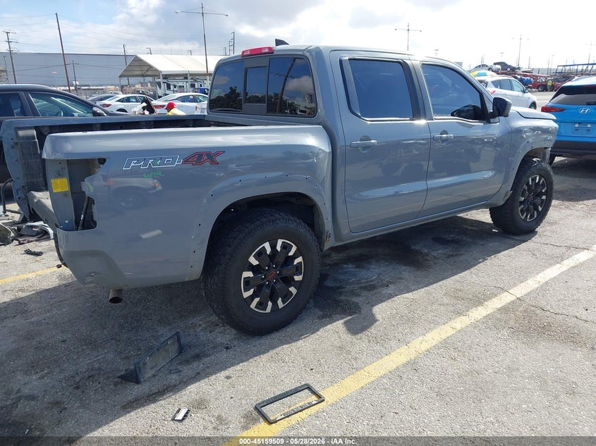 2022 NISSAN NAVARA (FRONTIER) VIN 1N6ED1EK4NN648183 nuotrauka 4