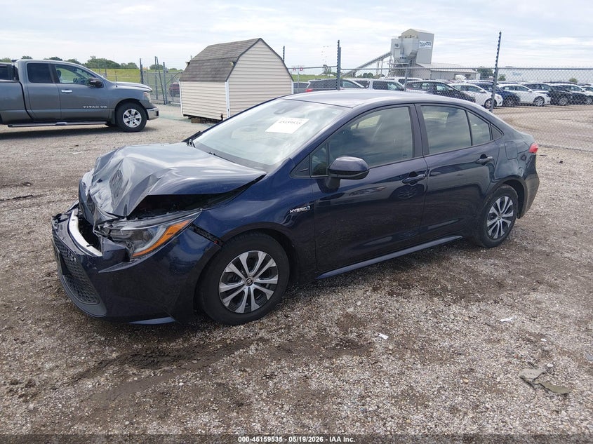 2020 Toyota Corolla Hybrid Le JTDEBRBE3LJ023378 photo 1