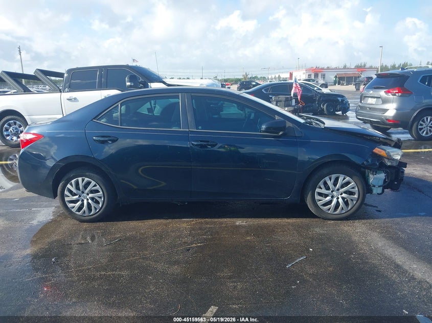 2017 TOYOTA COROLLA SEDAN 1.8L I-4 DOHC, VVT, 132HP