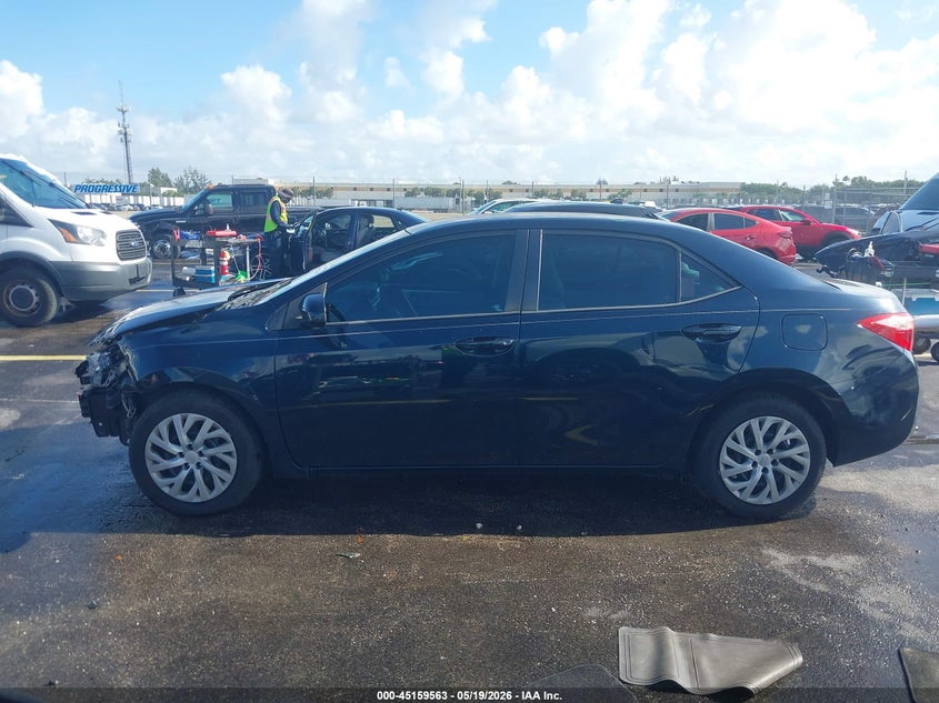 2017 TOYOTA COROLLA SEDAN 1.8L I-4 DOHC, VVT, 132HP