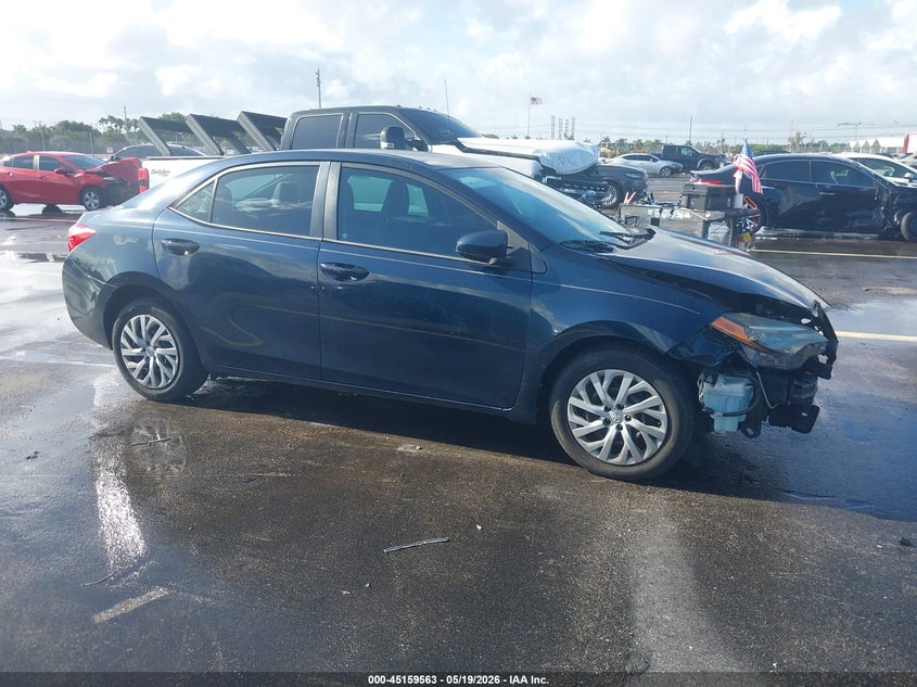 2017 TOYOTA COROLLA SEDAN 1.8L I-4 DOHC, VVT, 132HP