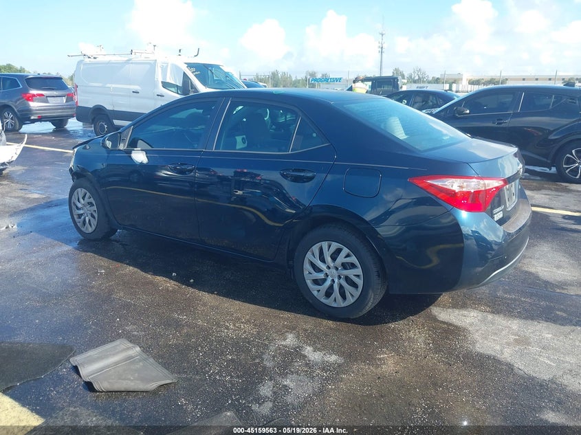 2017 TOYOTA COROLLA SEDAN 1.8L I-4 DOHC, VVT, 132HP