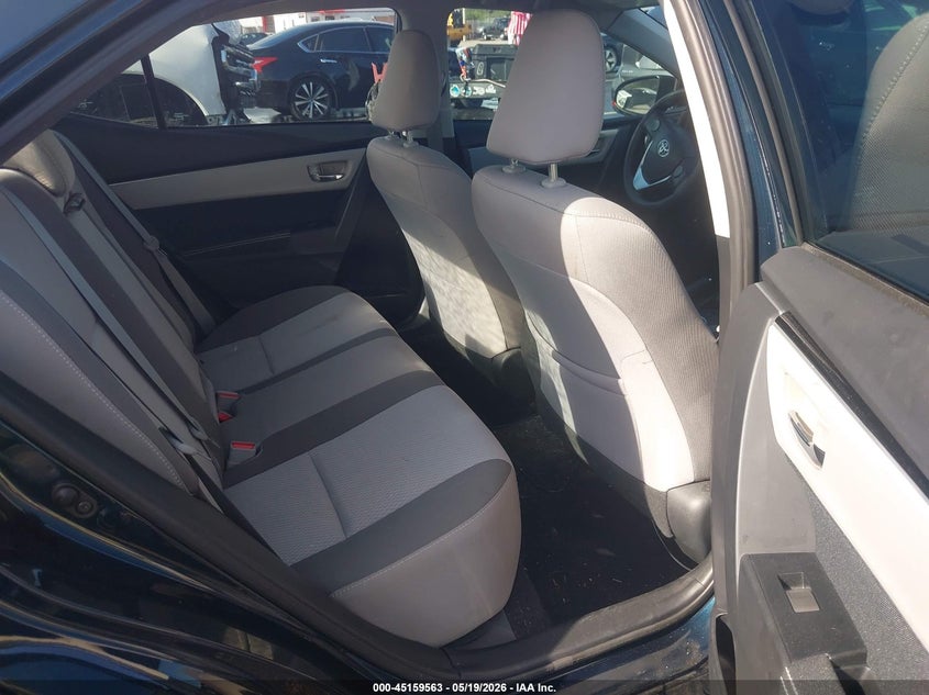 2017 TOYOTA COROLLA SEDAN 1.8L I-4 DOHC, VVT, 132HP