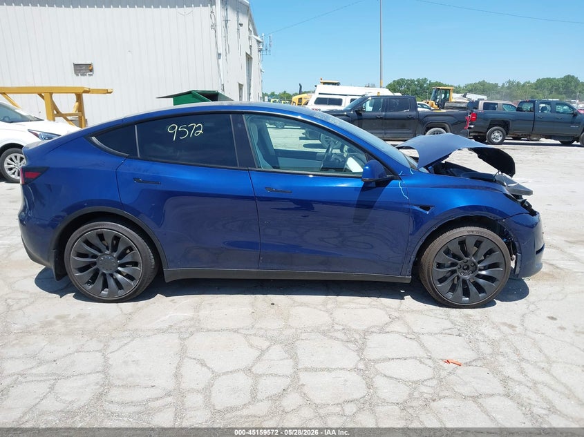 2022 TESLA MODEL Y SPORT UTILITY VEHICLE ELECTRIC