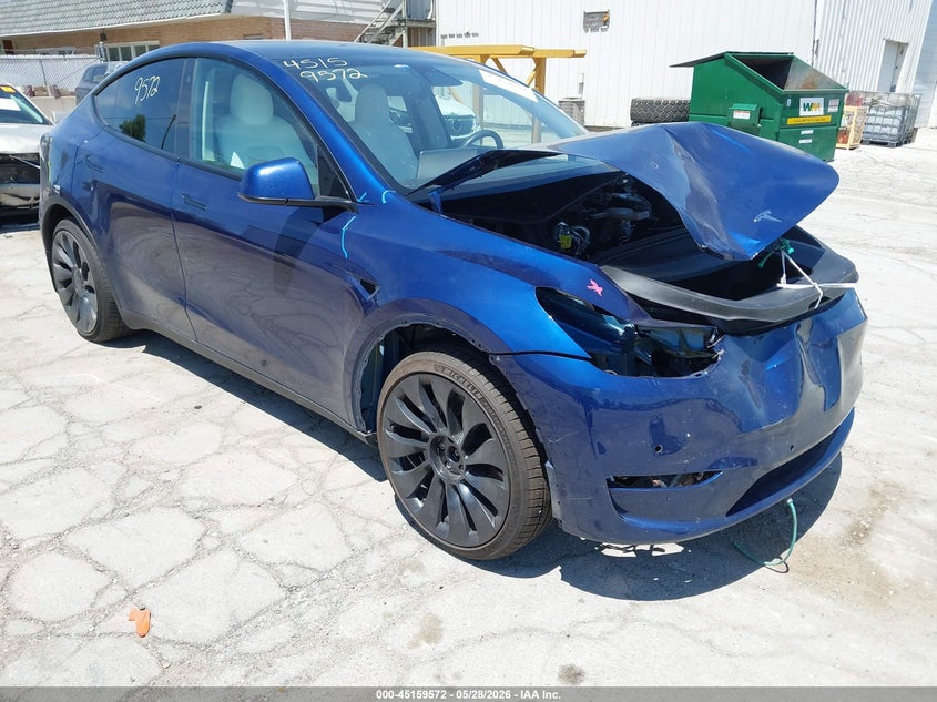 2022 TESLA MODEL Y SPORT UTILITY VEHICLE ELECTRIC