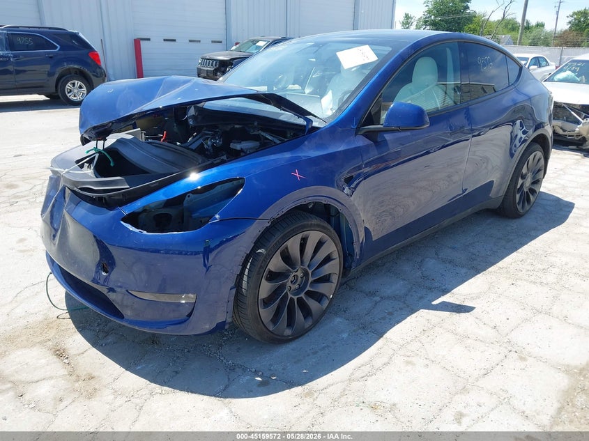 2022 TESLA MODEL Y SPORT UTILITY VEHICLE ELECTRIC