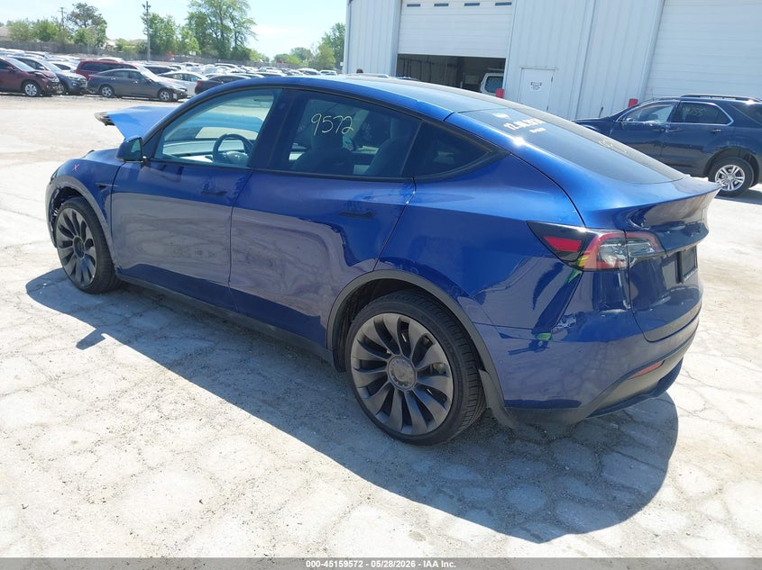 2022 TESLA MODEL Y SPORT UTILITY VEHICLE ELECTRIC
