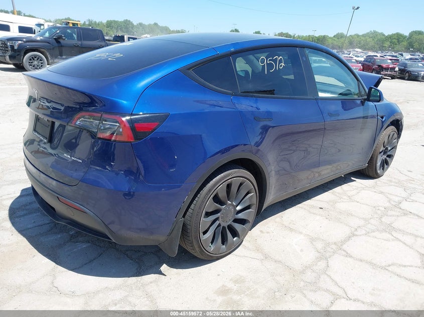 2022 TESLA MODEL Y SPORT UTILITY VEHICLE ELECTRIC