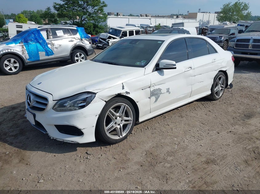 2014 Mercedes-Benz E 350 4matic WDDHF8JB3EA895748 photo 1
