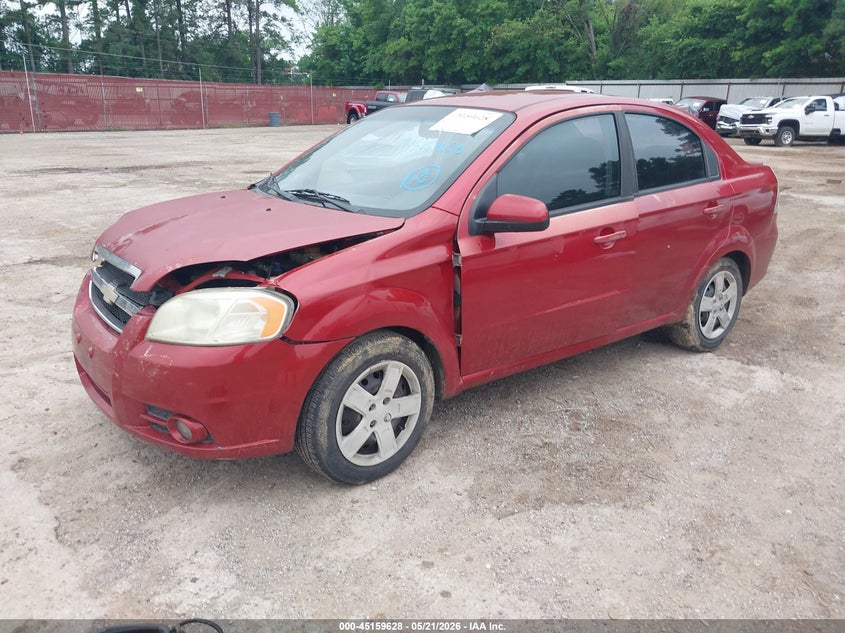 Vin: kl1tg5de4ab044267, lot: 45657292, chevrolet aveo lt 20102