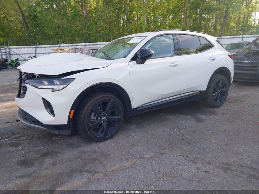 Vin: lrbfznr46pd034626, lot: 45657305, buick envision essence fwd 20232
