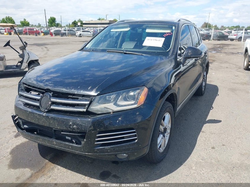 Vin: wvgfk9bp7cd003456, lot: 45657306, volkswagen touareg tdi lux 20122