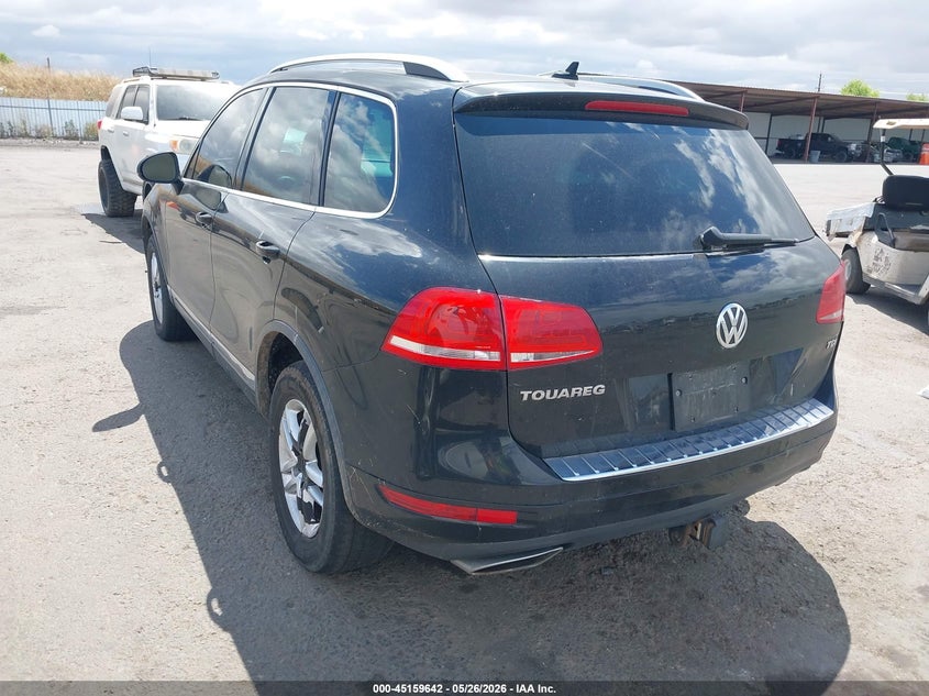 Vin: wvgfk9bp7cd003456, lot: 45657306, volkswagen touareg tdi lux 20123