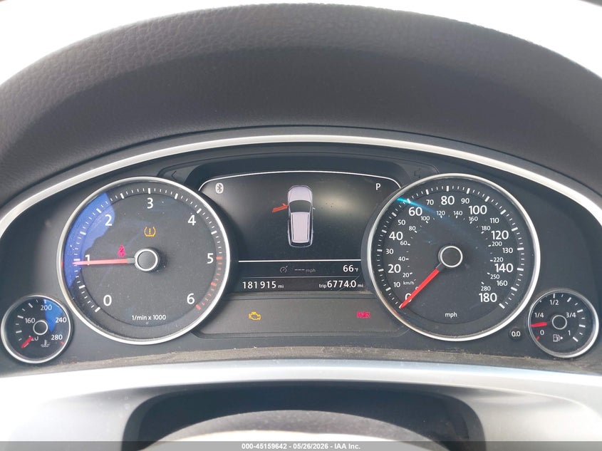 2012 Volkswagen Touareg Tdi Lux VIN: WVGFK9BP7CD003456 Lot: 45159642