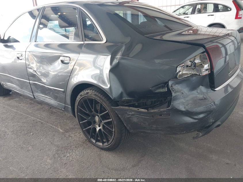 AUDI A4 2007 VIN WAUDF78E57A118863
