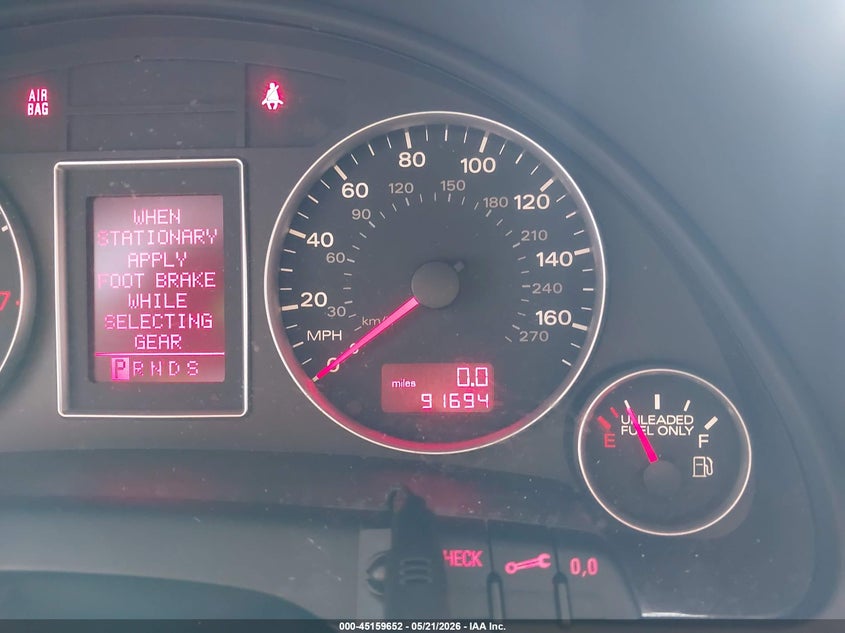 AUDI A4 2007 VIN WAUDF78E57A118863