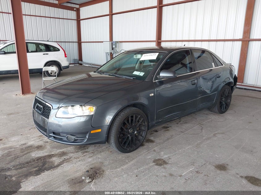 2007 AUDI A4 auction photo 2