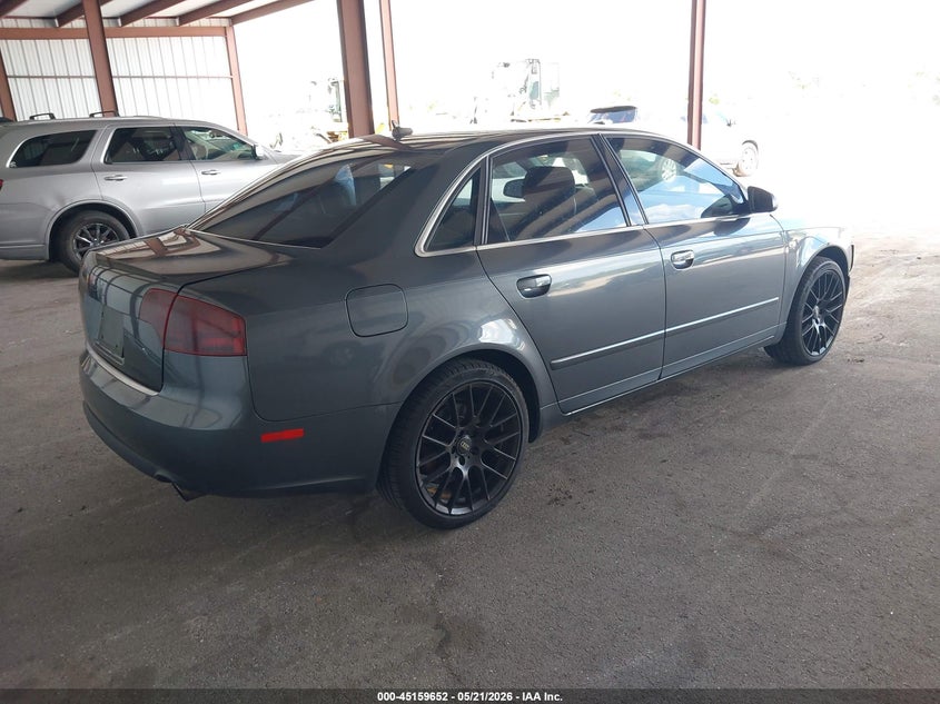 2007 AUDI A4 auction photo 4