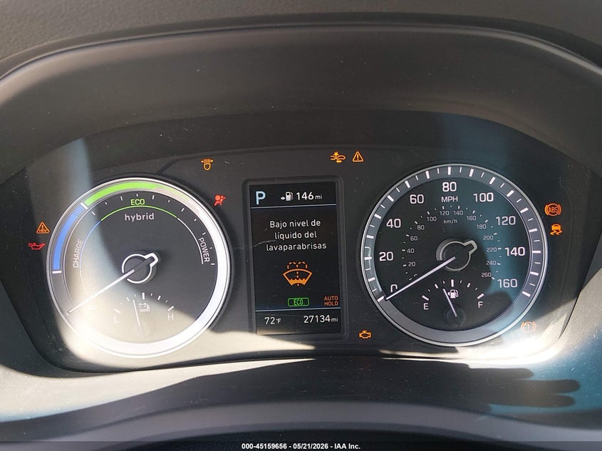 VIN KMHE34L38KA091098 2019 HYUNDAI SONATA HYBRID LIMITED
