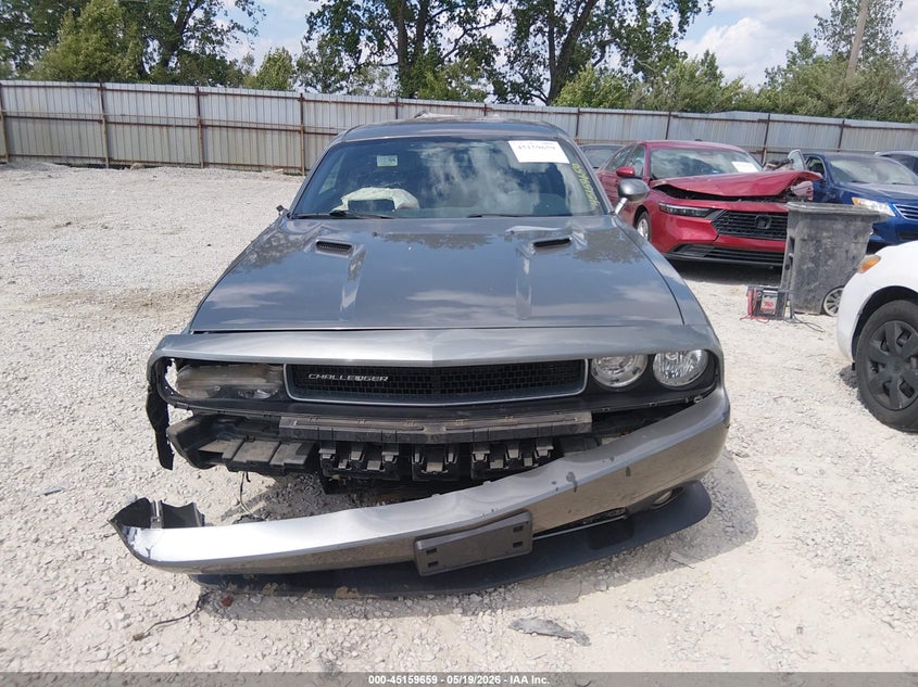 2012 Dodge Challenger 3.6 Sxt grey Lot 111045159659 Vin 2C3CDYAG4CH291439