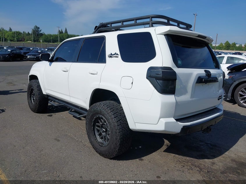 Vin: jtebu5jr1l5794386, lot: 45657346, toyota 4runner trd pro 20203