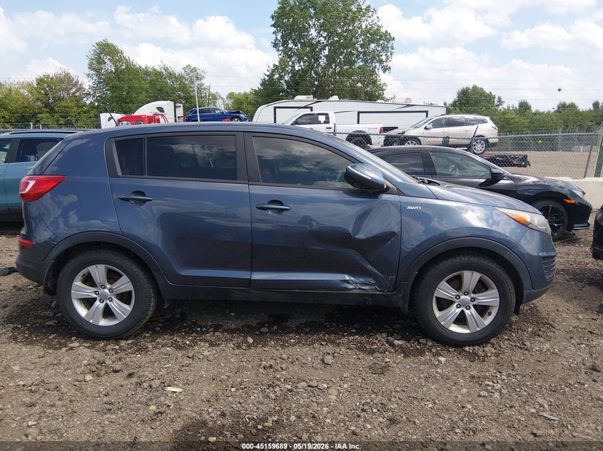 2012 KIA SPORTAGE SPORT UTILITY VEHICLE 2.4L I-4 DOHC, VVT, 176HP