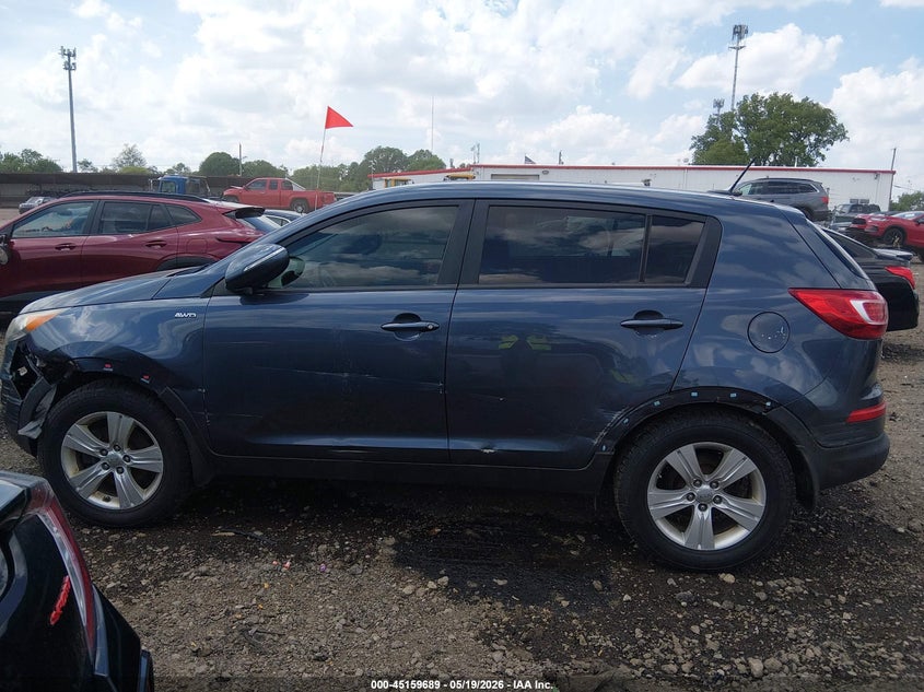 2012 KIA SPORTAGE SPORT UTILITY VEHICLE 2.4L I-4 DOHC, VVT, 176HP