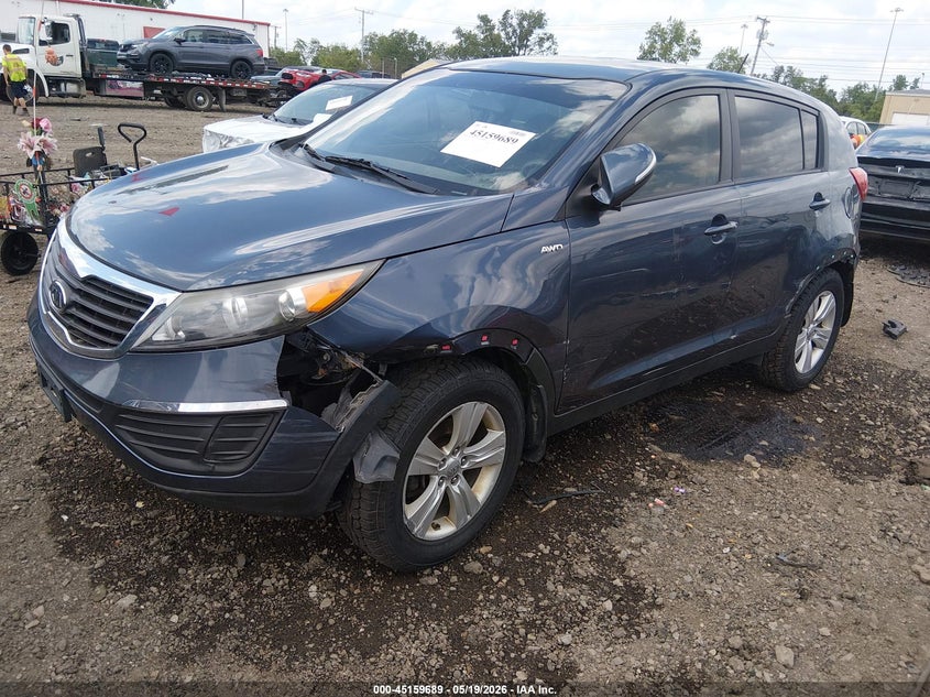 2012 KIA SPORTAGE SPORT UTILITY VEHICLE 2.4L I-4 DOHC, VVT, 176HP